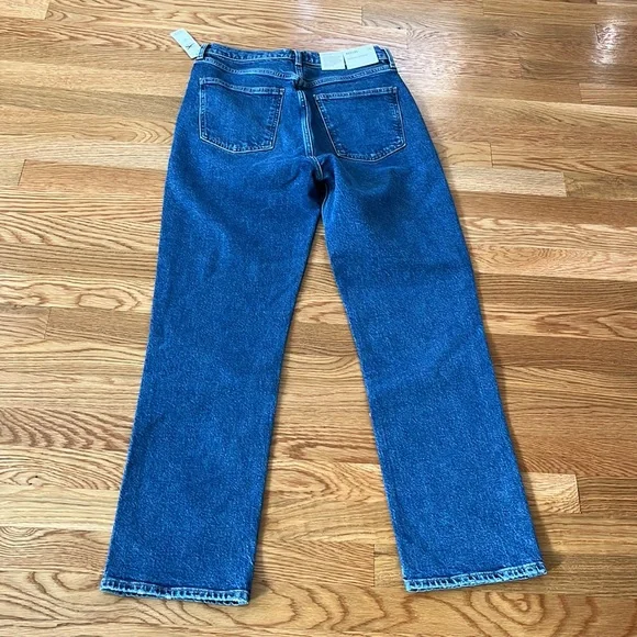 AGolde High Rise Stovepipe Jeans Size 28 NWT